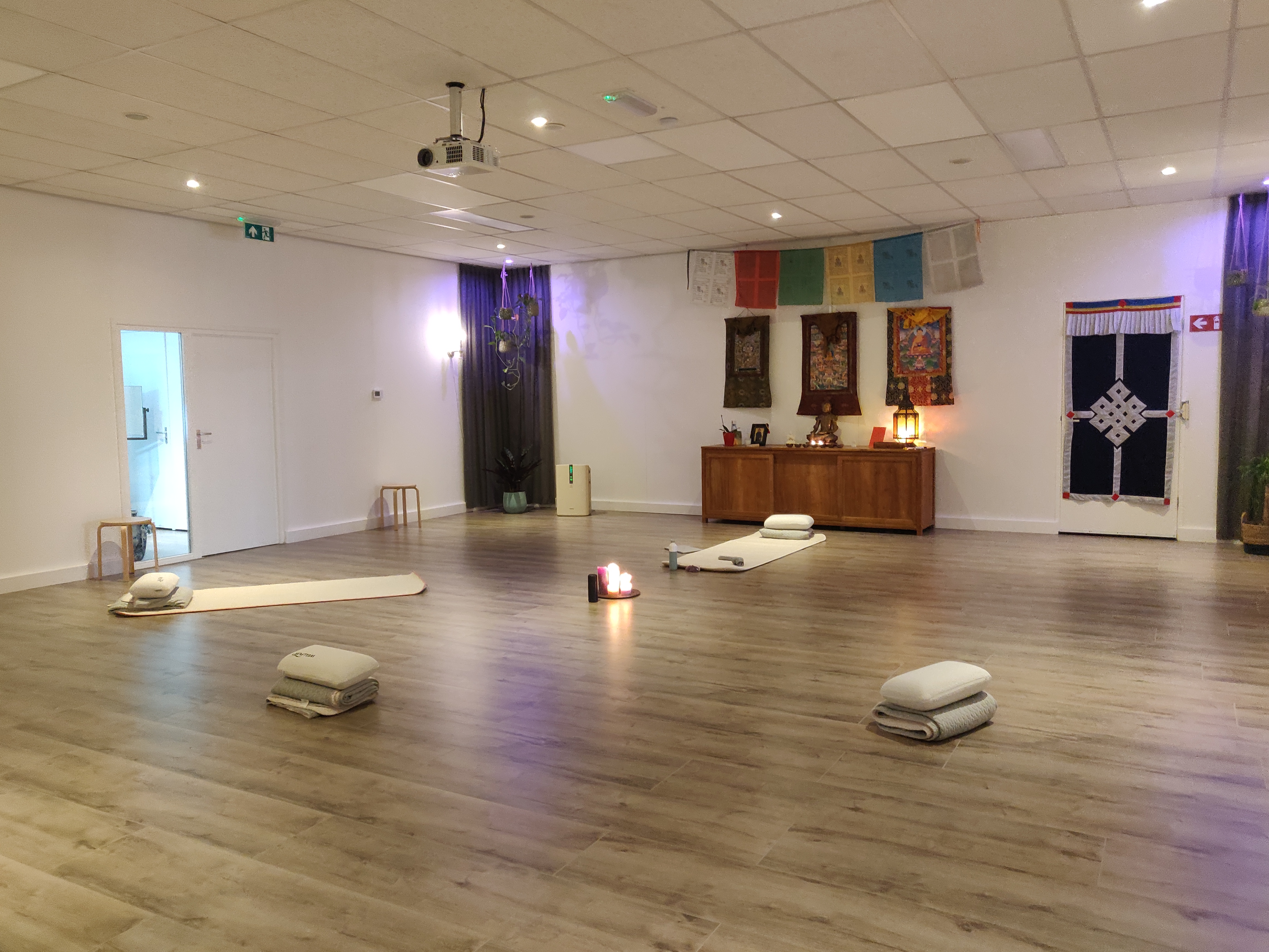 Yin yoga les met Birgitte